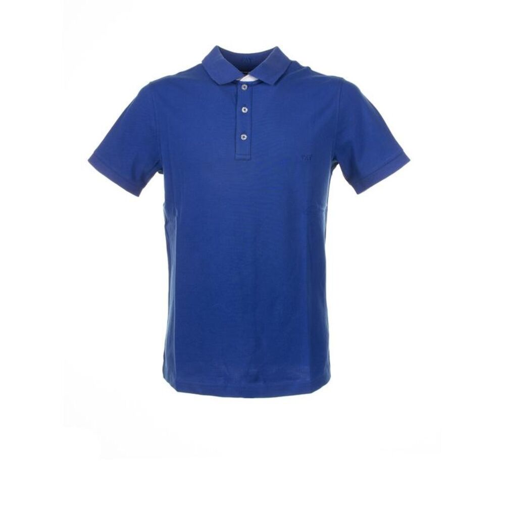 FAY Men's Short Sleeve Polo Shirt Men BLU ELETTRICO T-Shirts